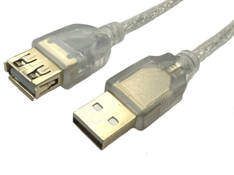 USB2.0 A公-A母 鍍金延長線 3米